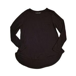 Grace + Karma Women's Black Long Sleeve Shirt